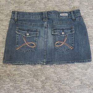 KALI brand denim mini skirt